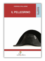 Copertina rossa del libro "Il Pellegrino" di Pierpaolo Palladino