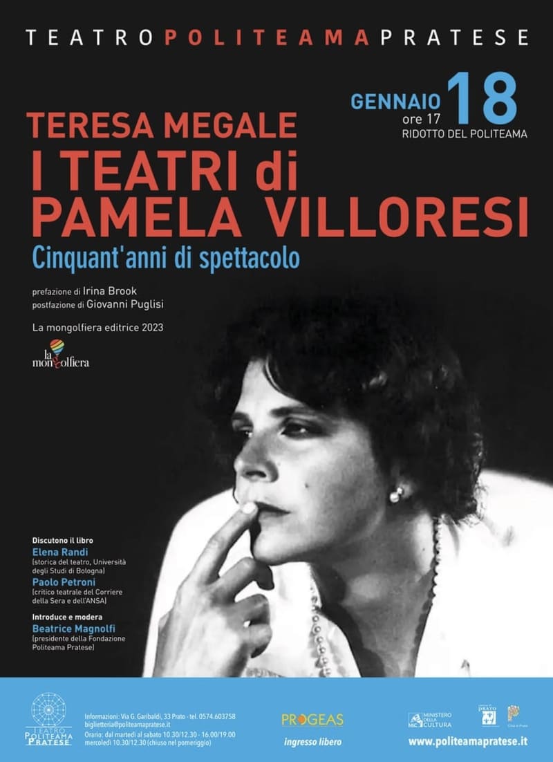 I TEATRI DI PAMELA VILLORESI – Cinquant’anni di spettacolo